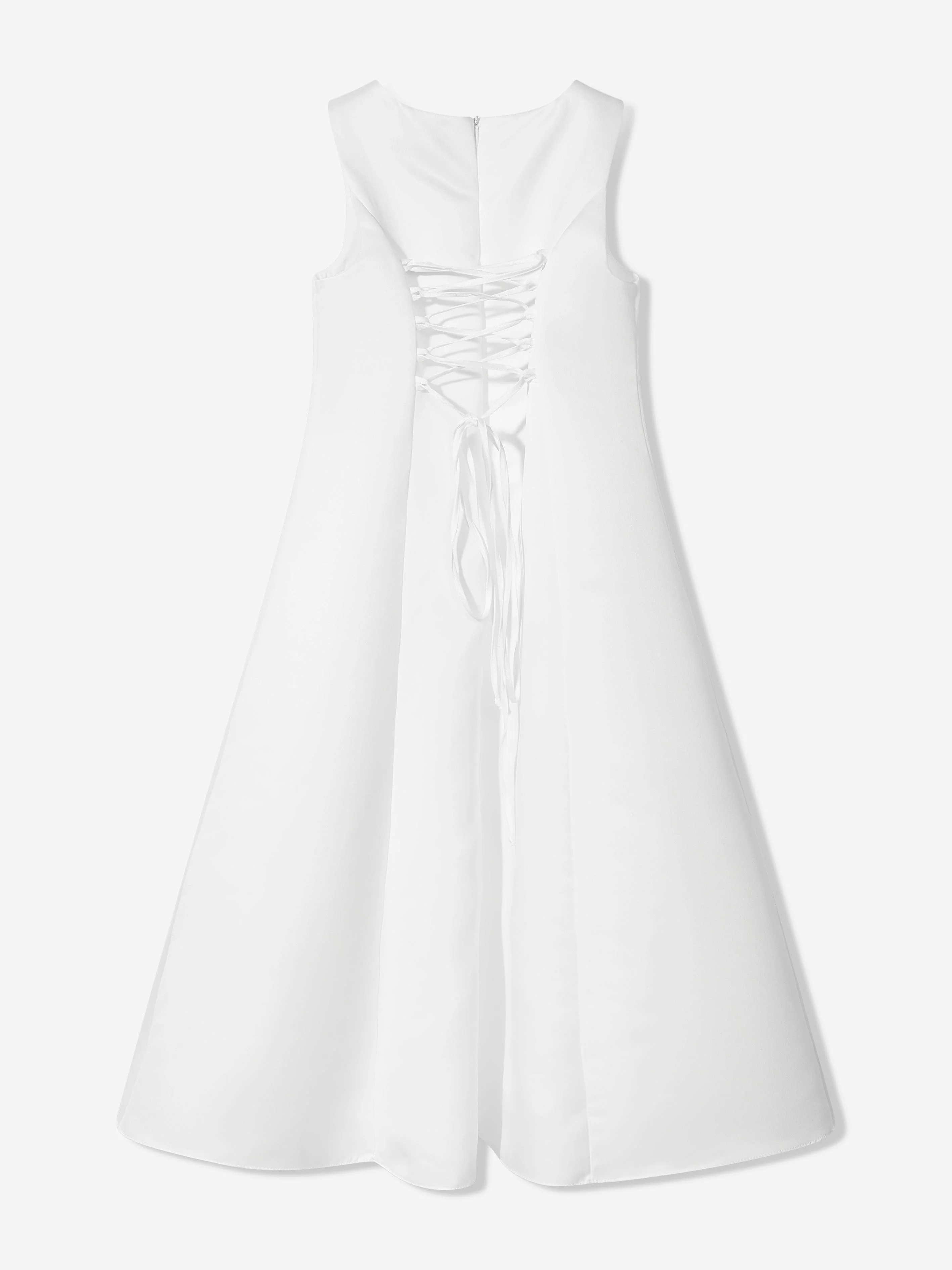 Dress & Fleur Girls Occasion Dress in Ivory - Image 8