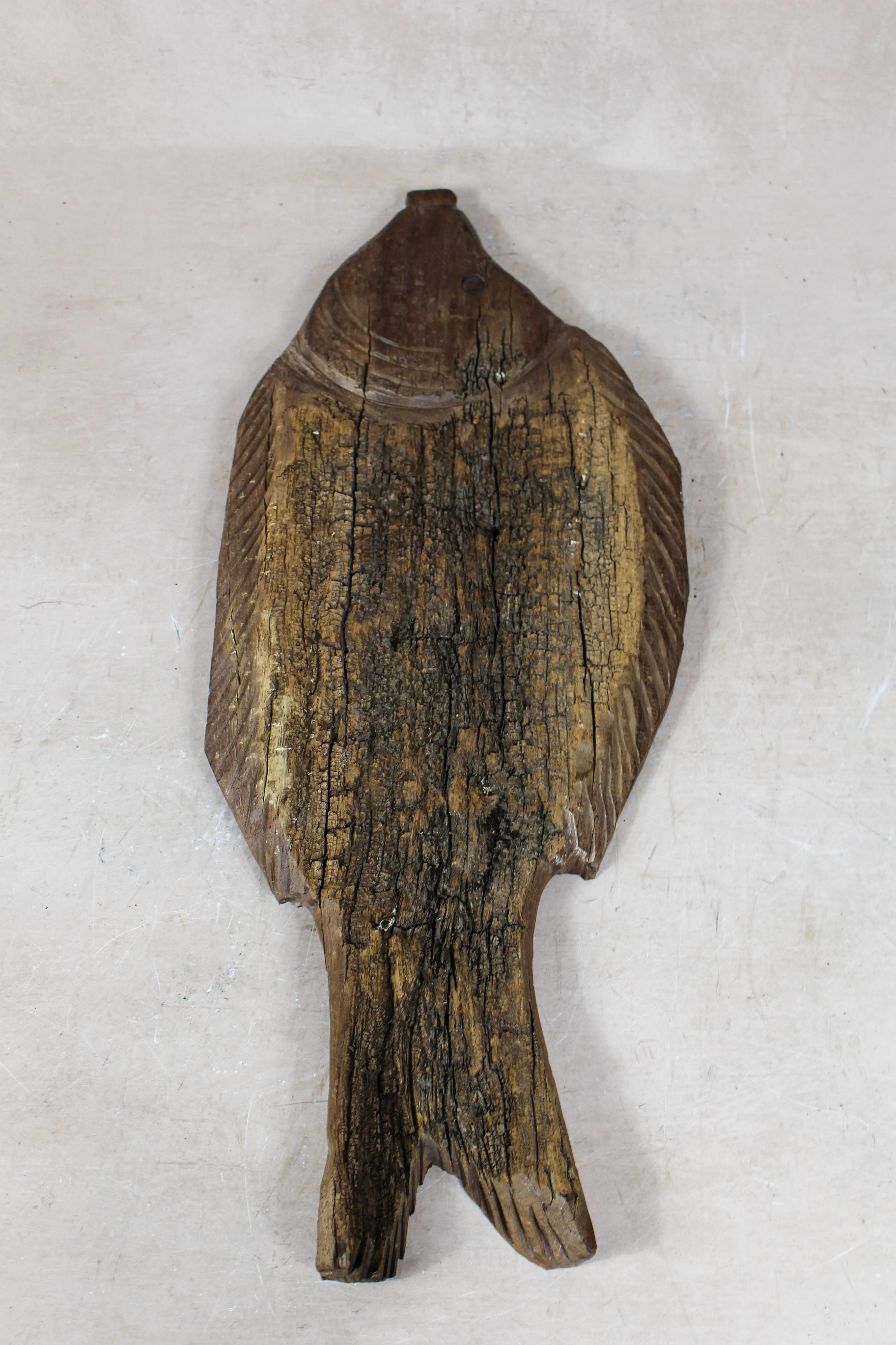 Driftwood Hand Carved Fish - 116.3 - Image 3