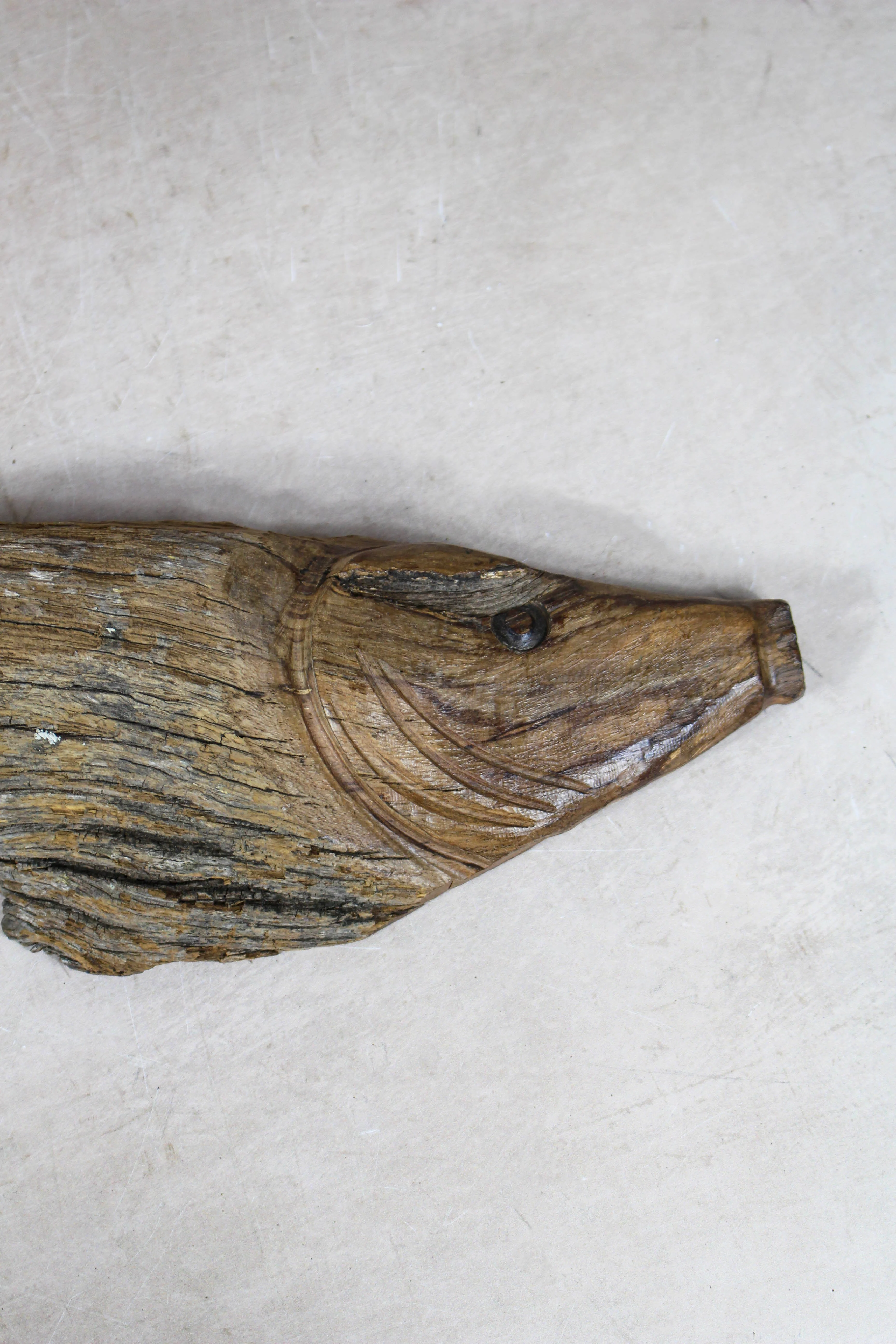 Driftwood Hand Carved Fish - 116.7 - Image 2
