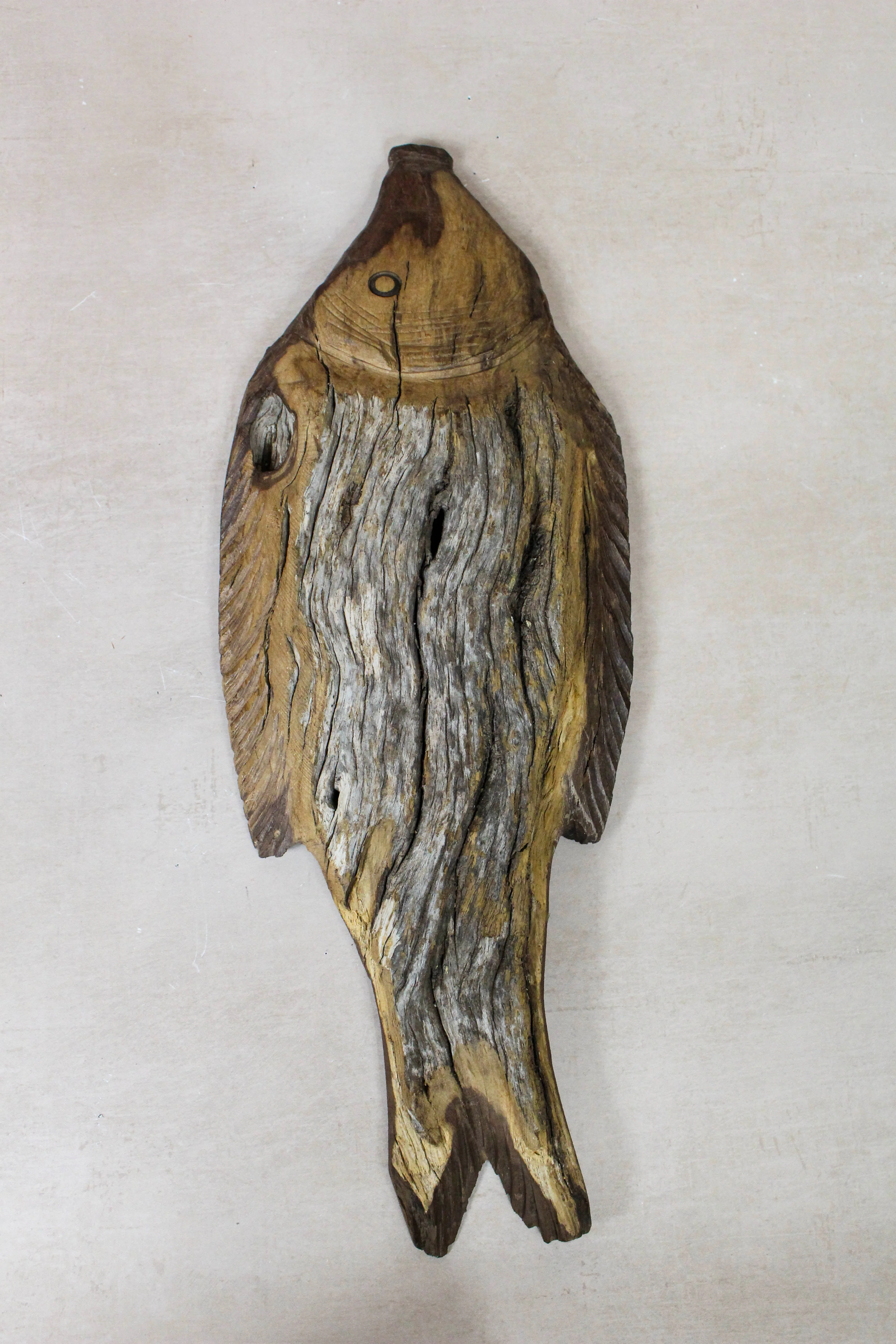 Driftwood Hand Carved Fish - 116.9 - Image 3