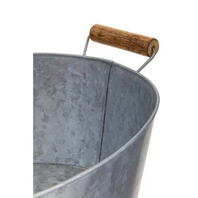 Drummond Large Boat Shape Galvanised Steel Tray - Image 13