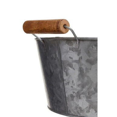Drummond Large Boat Shape Galvanised Steel Tray - Image 14