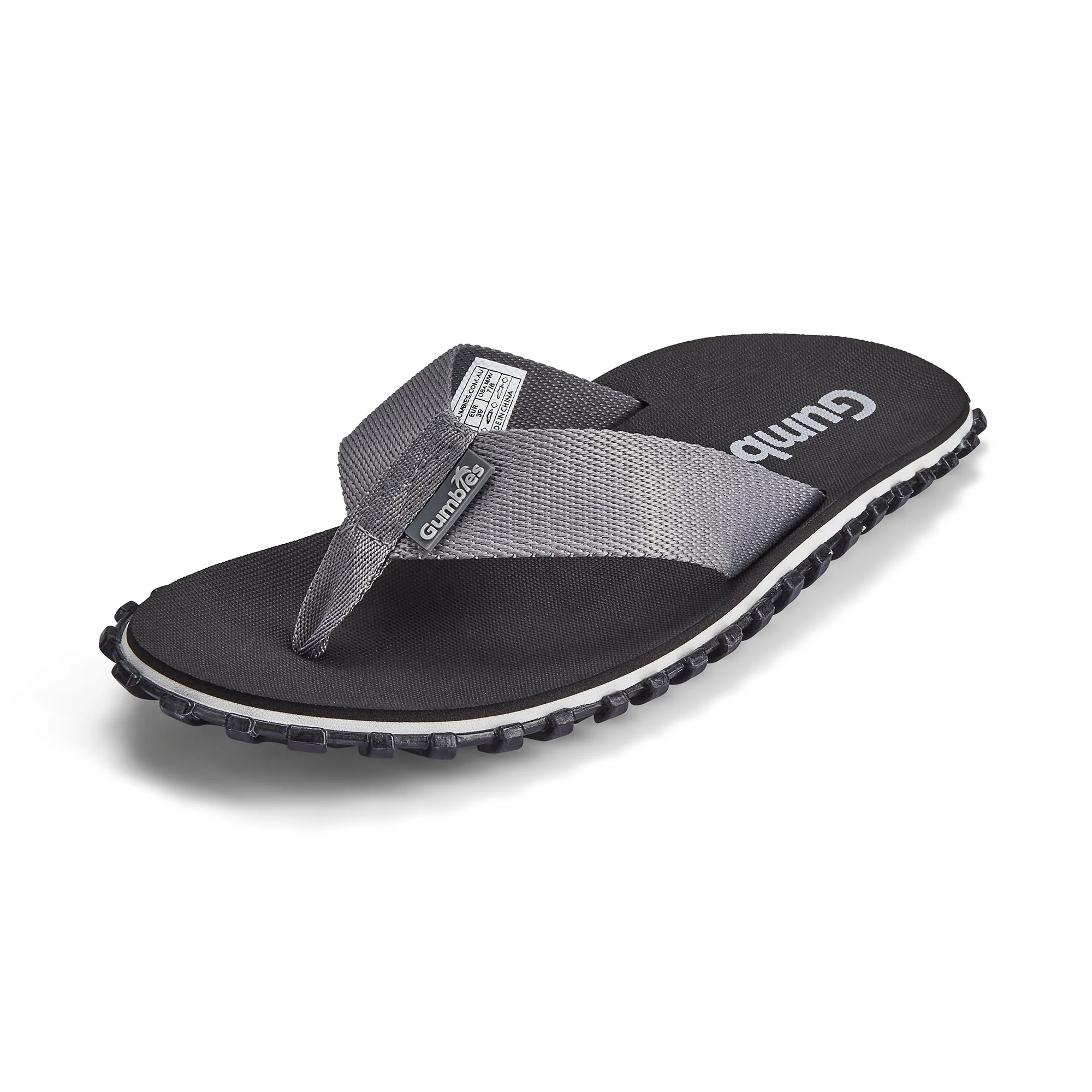 Duckbill - Flip-Flops - Women's - Black & Grey - Image 4
