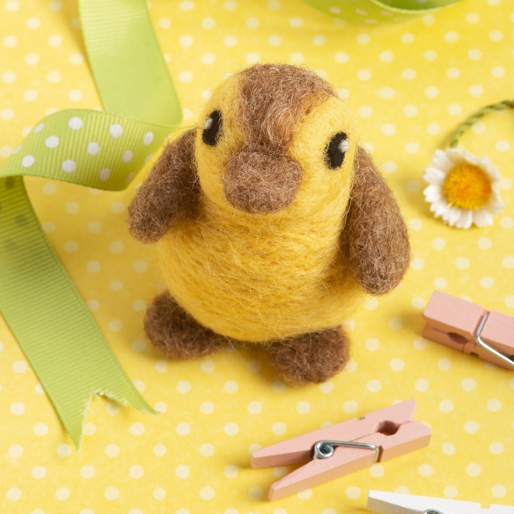 Duckling Needle Felting Kit for Beginners - Image 3