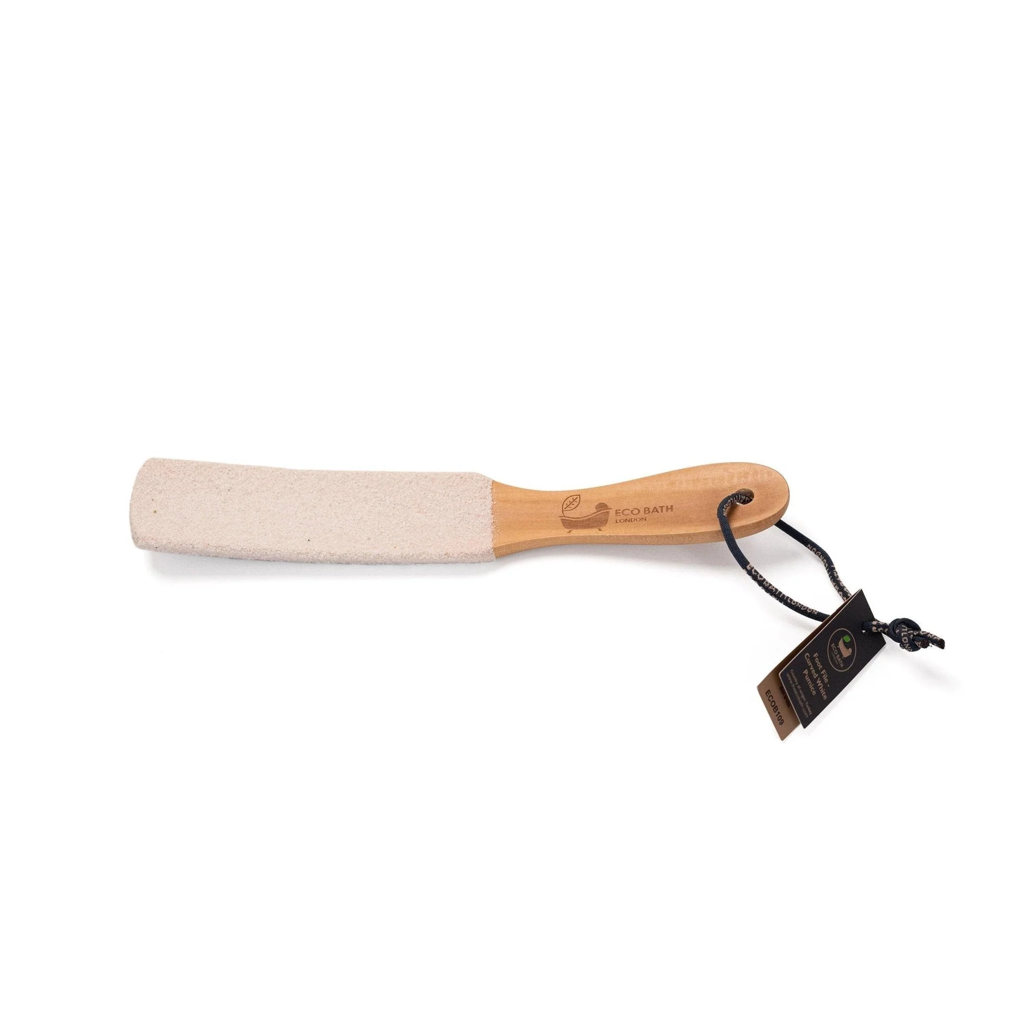 Eco Bath Foot File - Curved White Pumice - Image 2