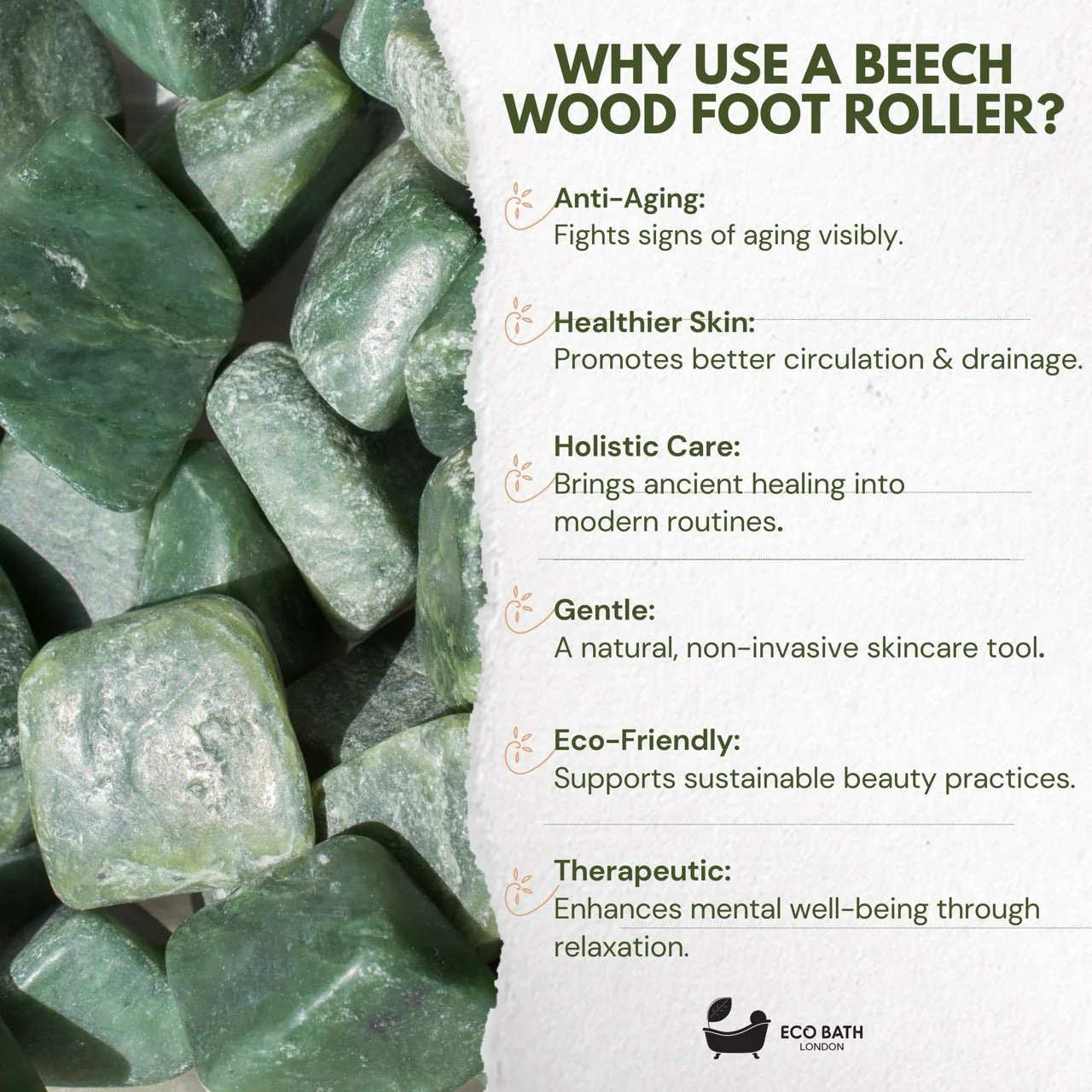 Eco Bath Jade Face Roller - Image 12