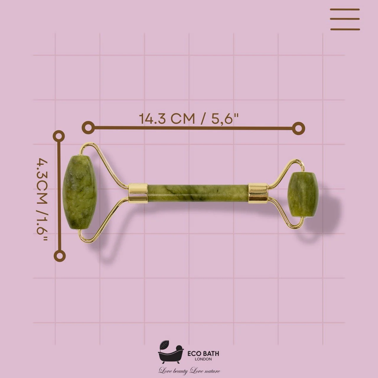 Eco Bath Jade Face Roller - Image 14