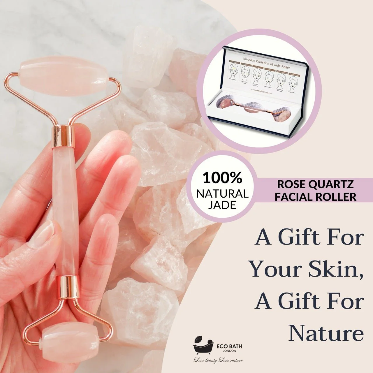 Eco Bath Jade Face Roller - Image 22