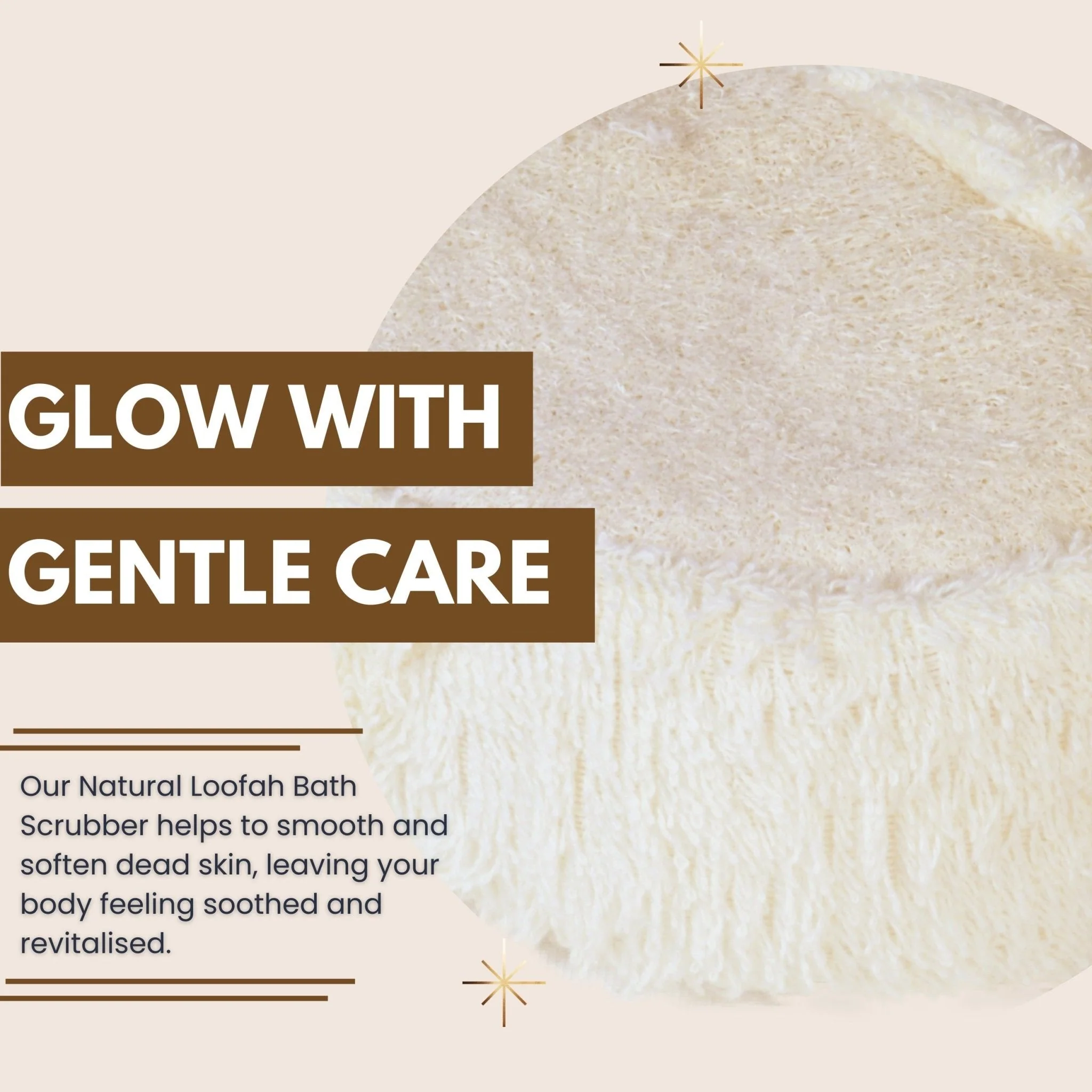 Eco Bath London Natural Loofah Bath Scrubber - Image 5