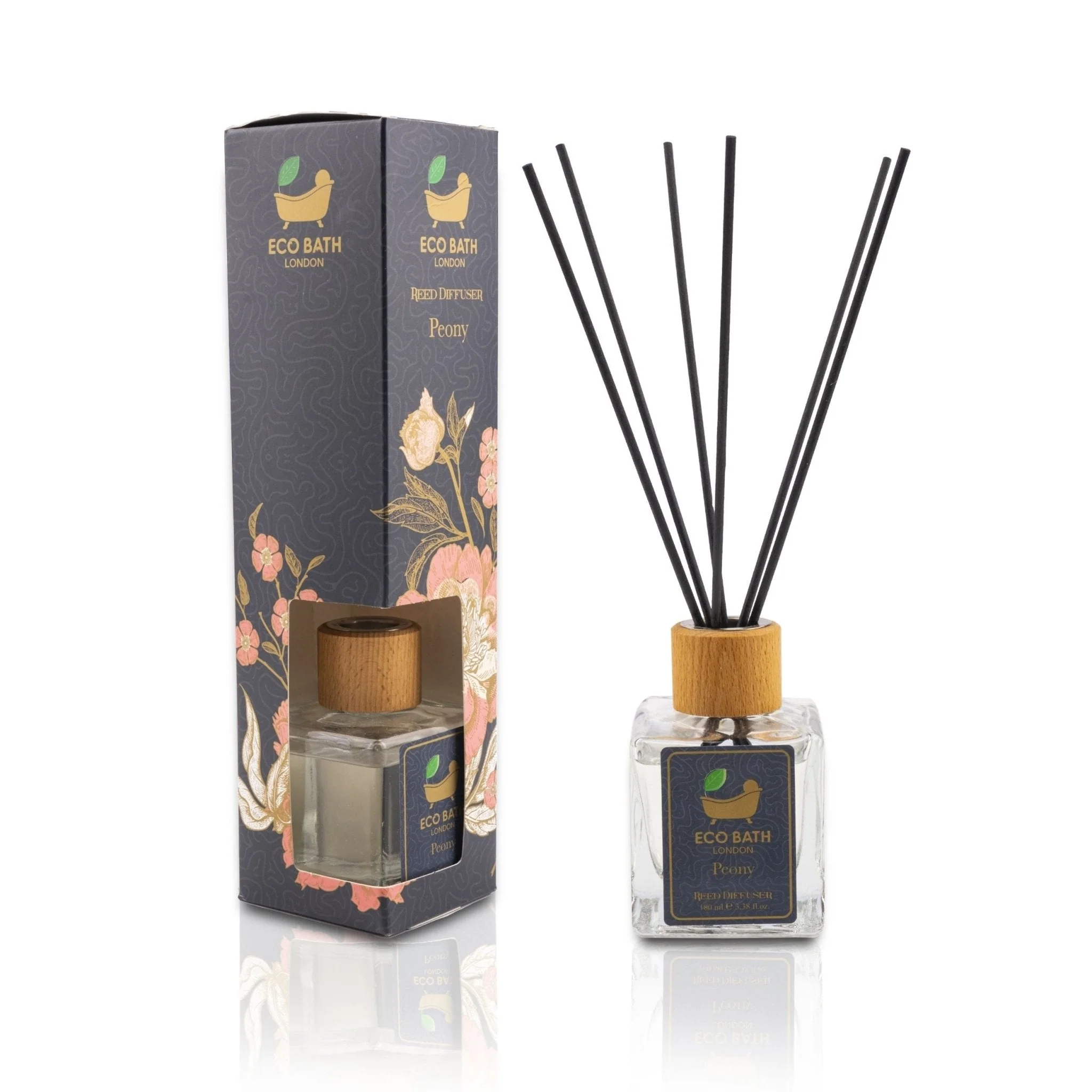 Eco Bath London Reed Diffuser Collection - Luxurious Home Fragrance, Long-Lasting Room Diffusers with Natural Essential Oils, 100ml (3.38 Fl.Oz), Multiple Scents Available - Image 4