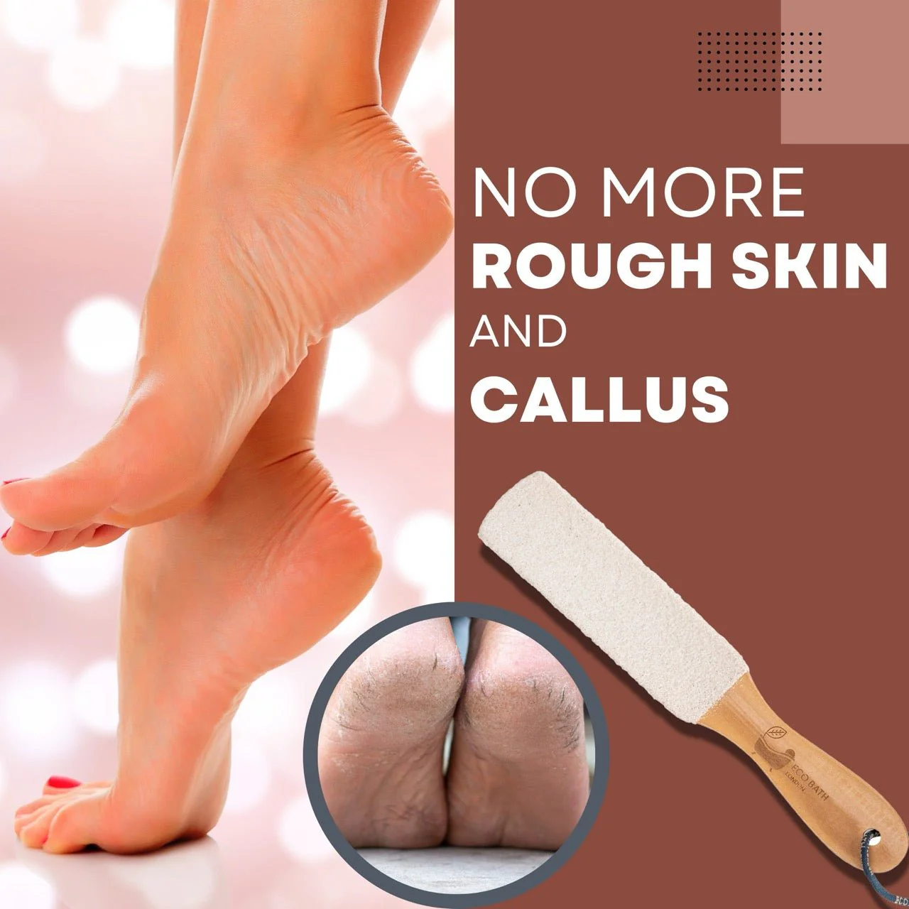Eco Bath Natural Pumice Foot Files - Image 7