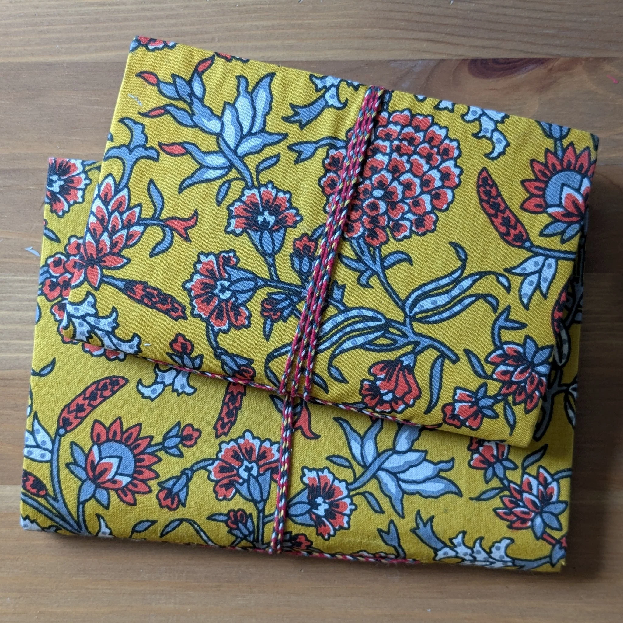 Eco Friendly Cotton Fabric Journals (5 x 7 in), Fair Trade Stationery Ethically Handmade in India - Image 10