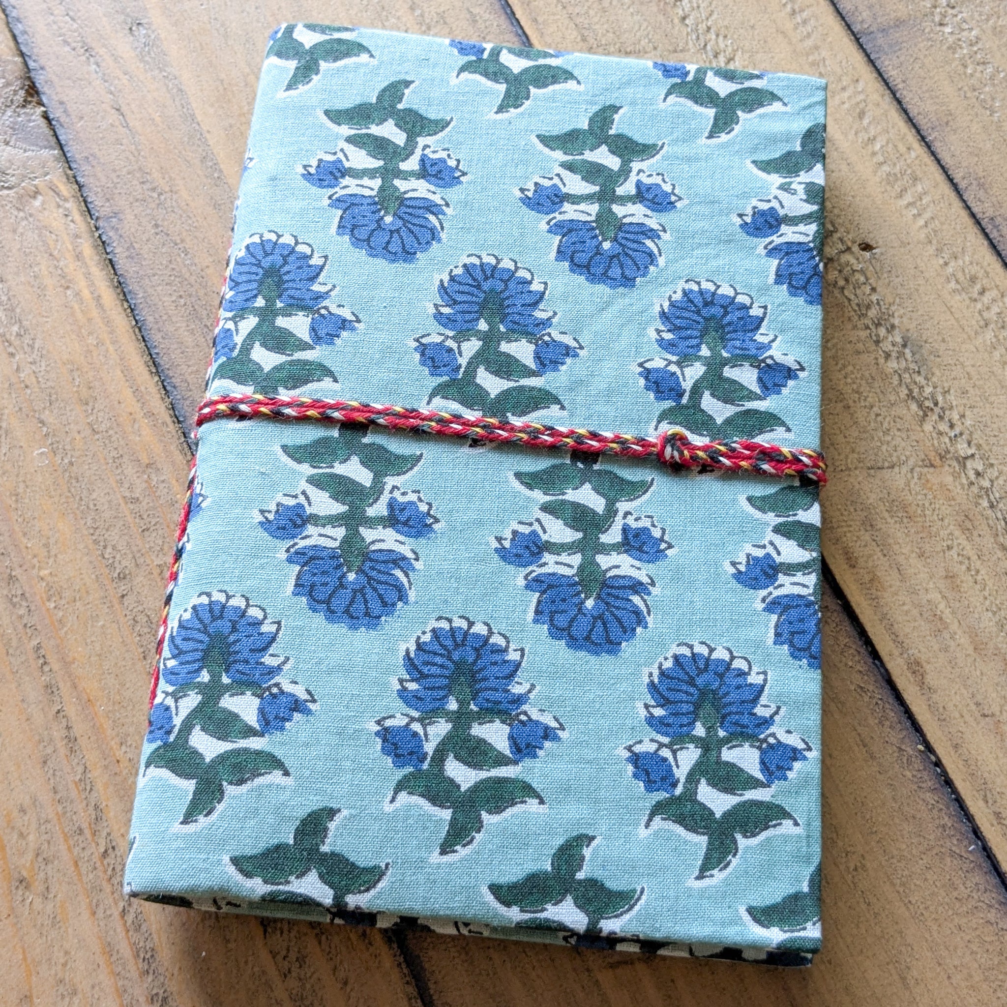 Eco Friendly Cotton Fabric Journals (5 x 7 in), Fair Trade Stationery Ethically Handmade in India - Image 4