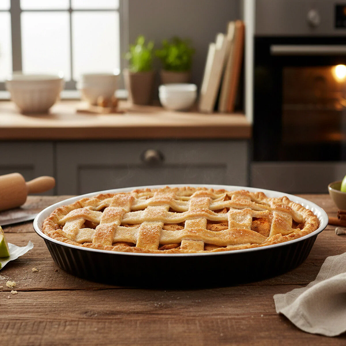 Ecocook Black Low Flan Dish - Image 3