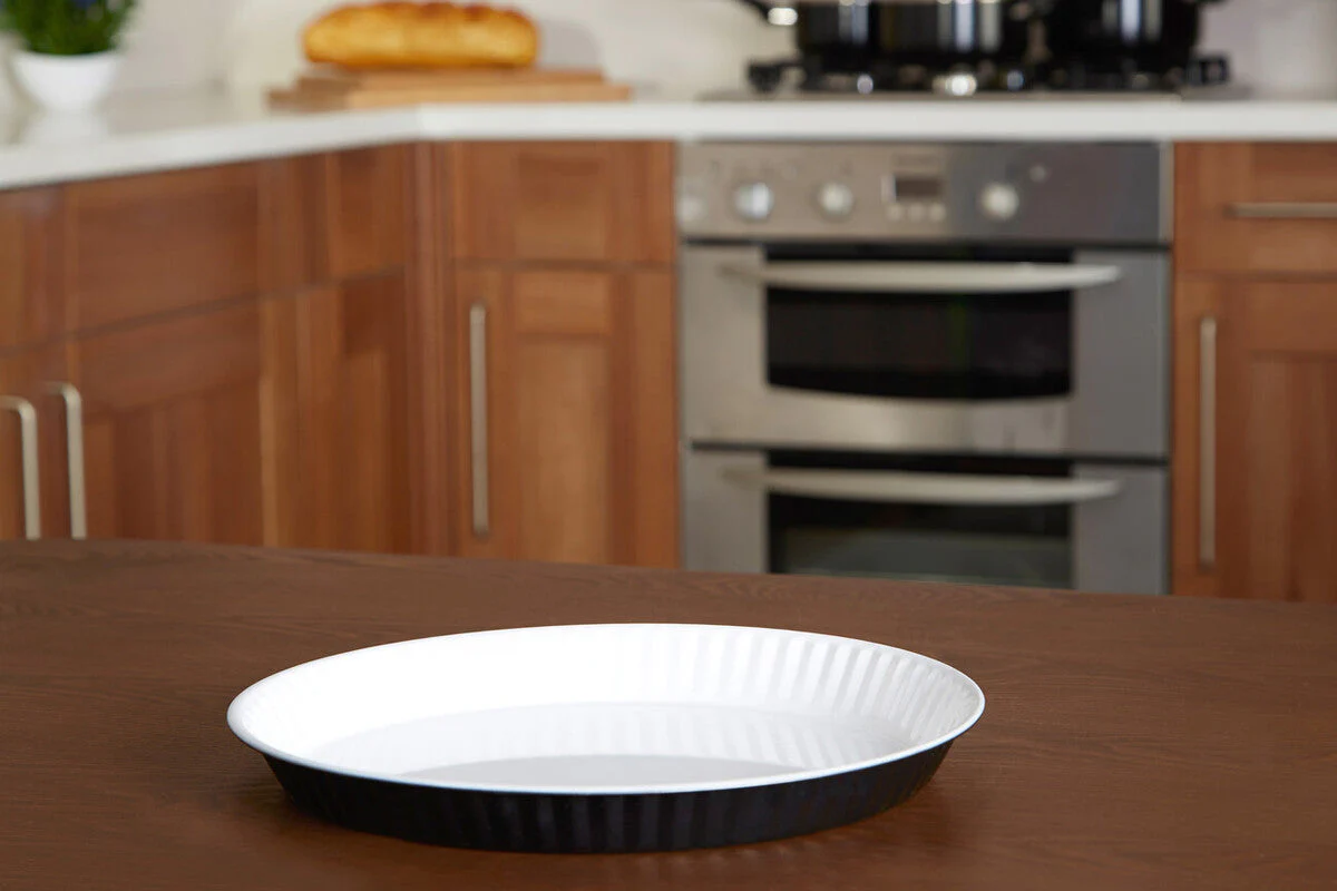 Ecocook Black Low Flan Dish - Image 4