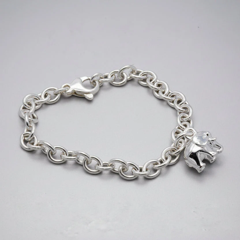 Elephant Silver Charm - Image 6