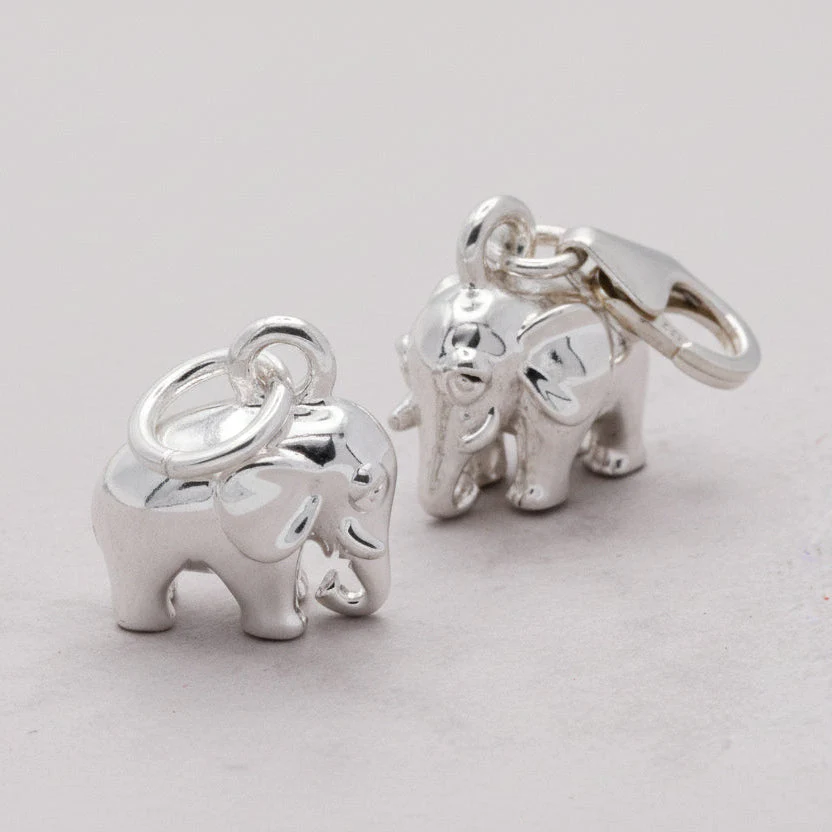 Elephant Silver Charm - Image 7