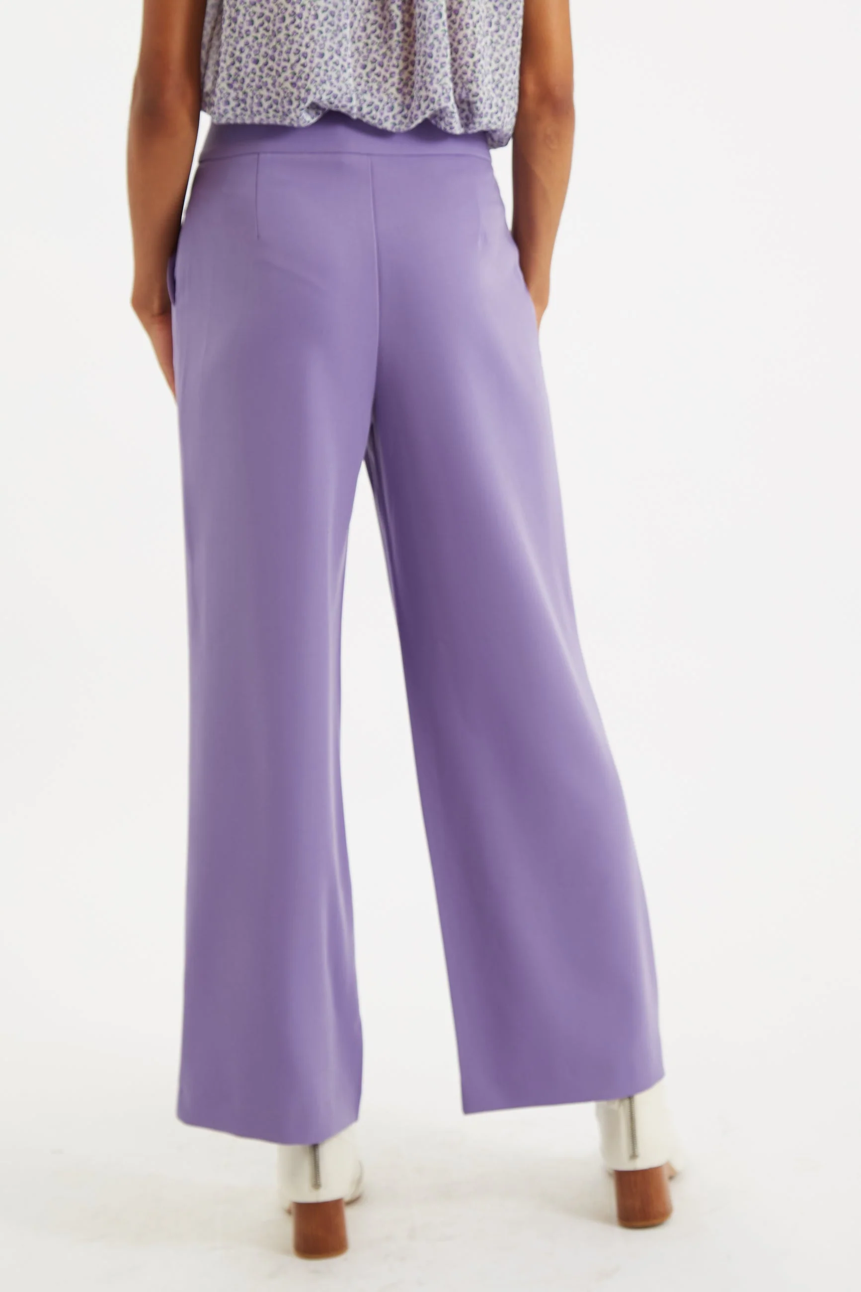 Elina Wide Leg Trouser - Image 2
