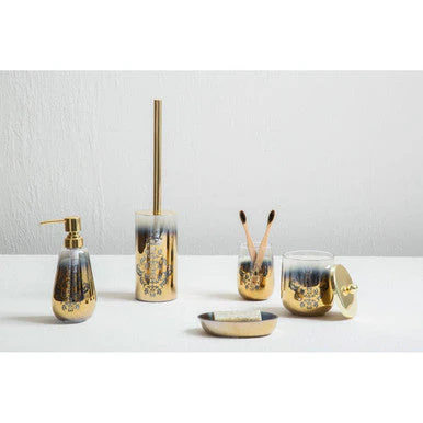 Elissa Gold Ombre Soap Dispenser - Image 5