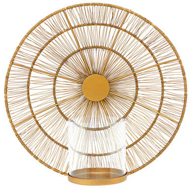 Enzo Gold Wire Wall Sconce - Image 2