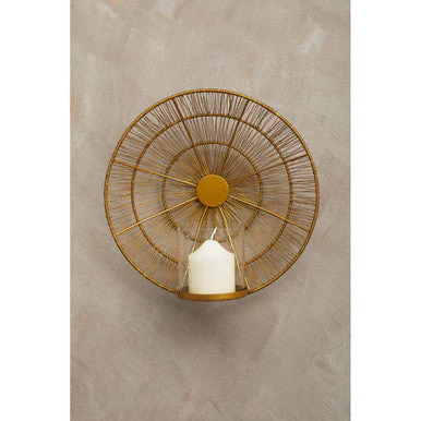 Enzo Gold Wire Wall Sconce - Image 3