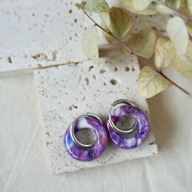 Equinox Huggie Hoops - Image 11