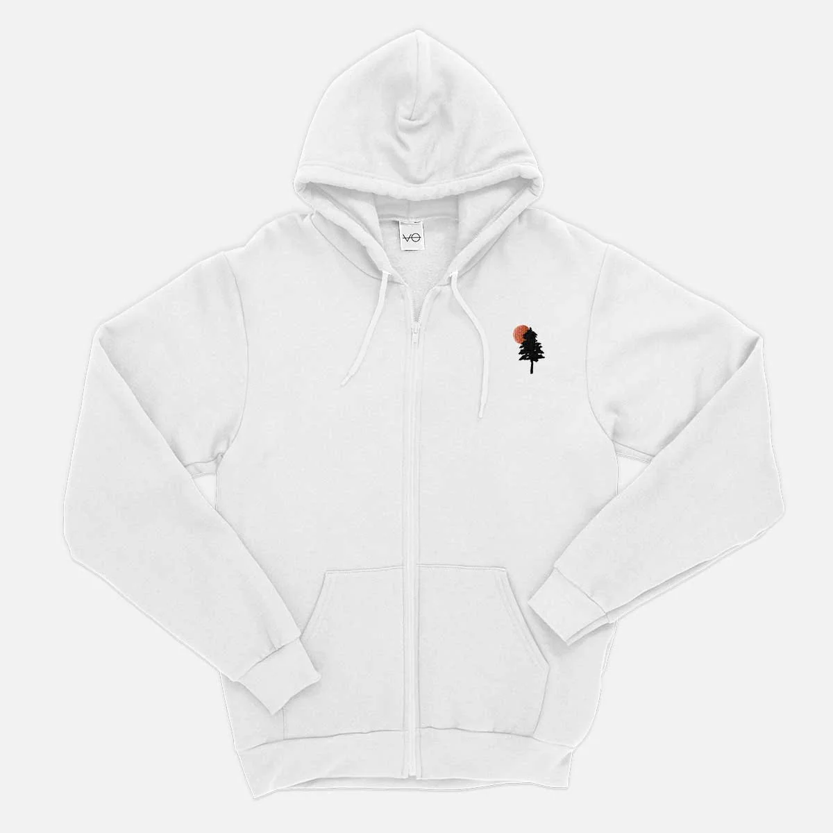 Evergreen Embroidered Zip Up Hoodie (Unisex) - Image 6