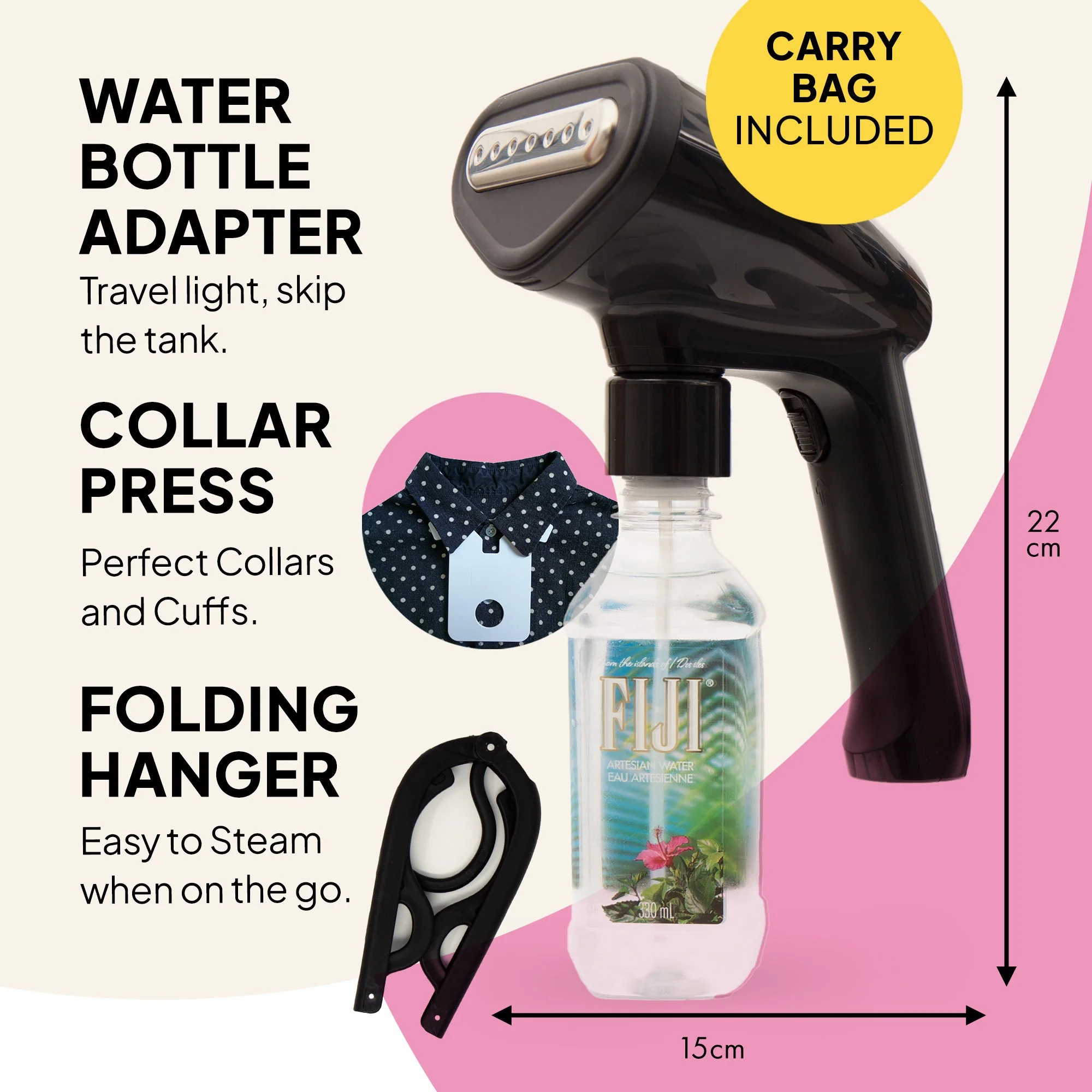 f10 Handheld Clothes Steamer - Image 7