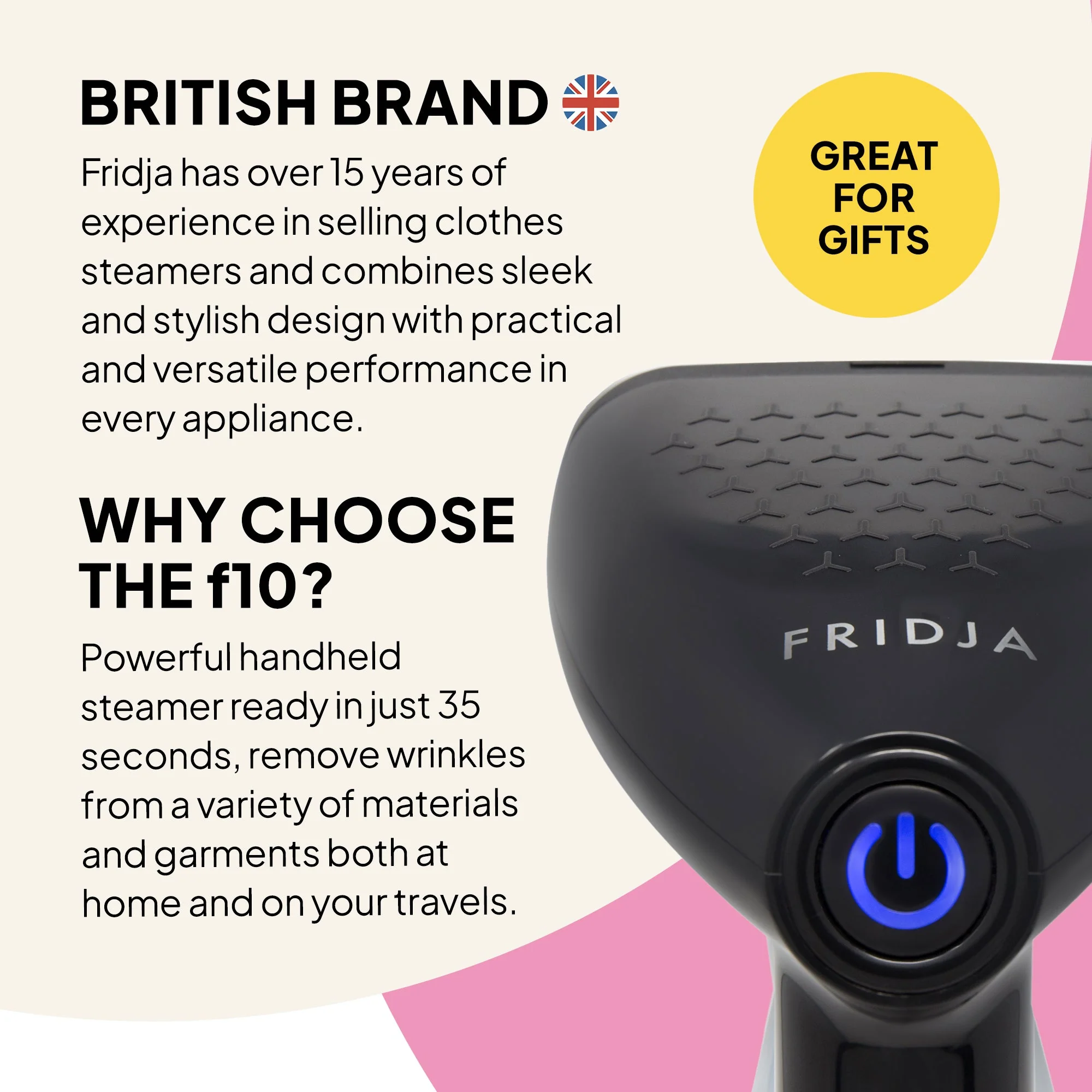 f10 Handheld Clothes Steamer - Image 9