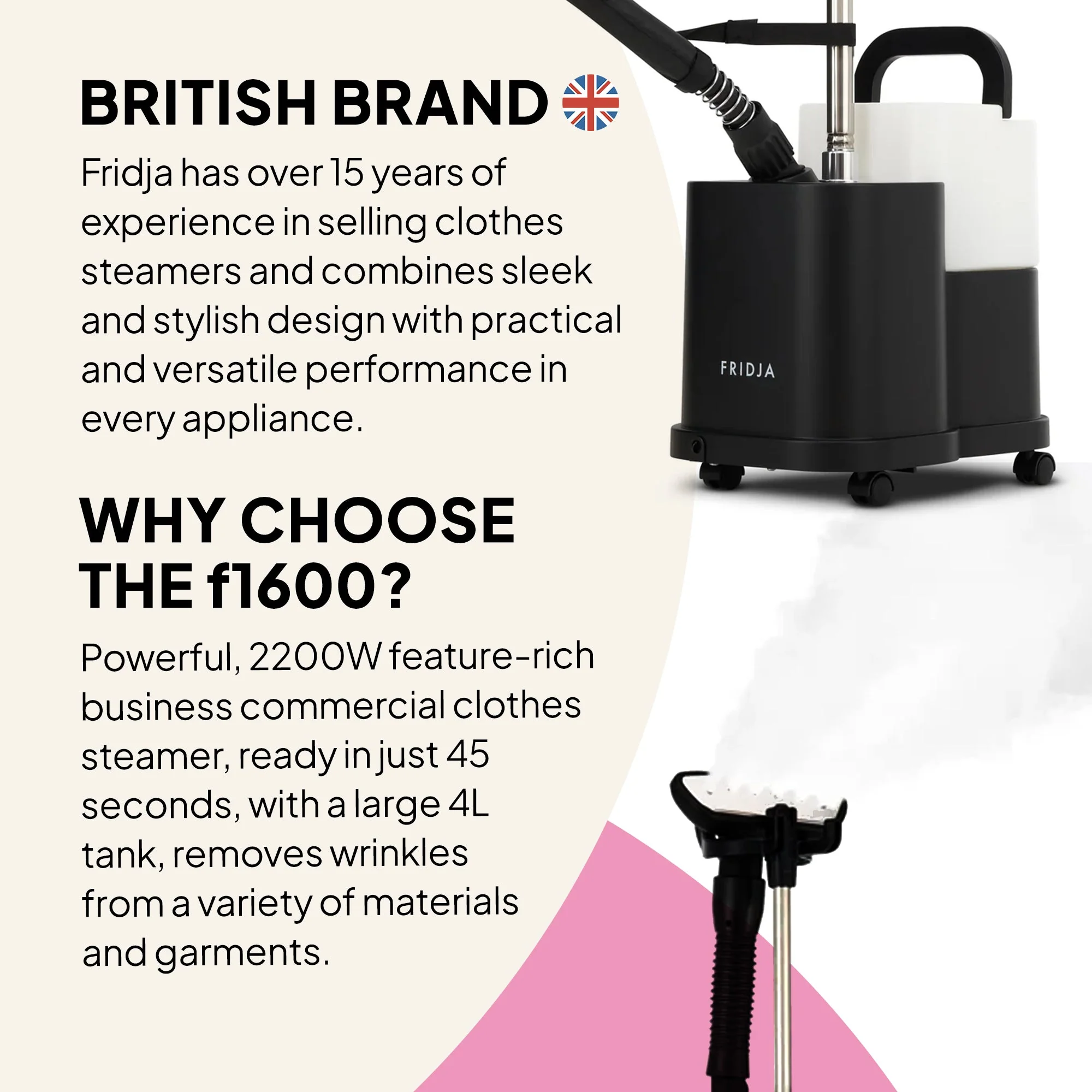 f1600 Commercial Clothes Steamer - Image 10