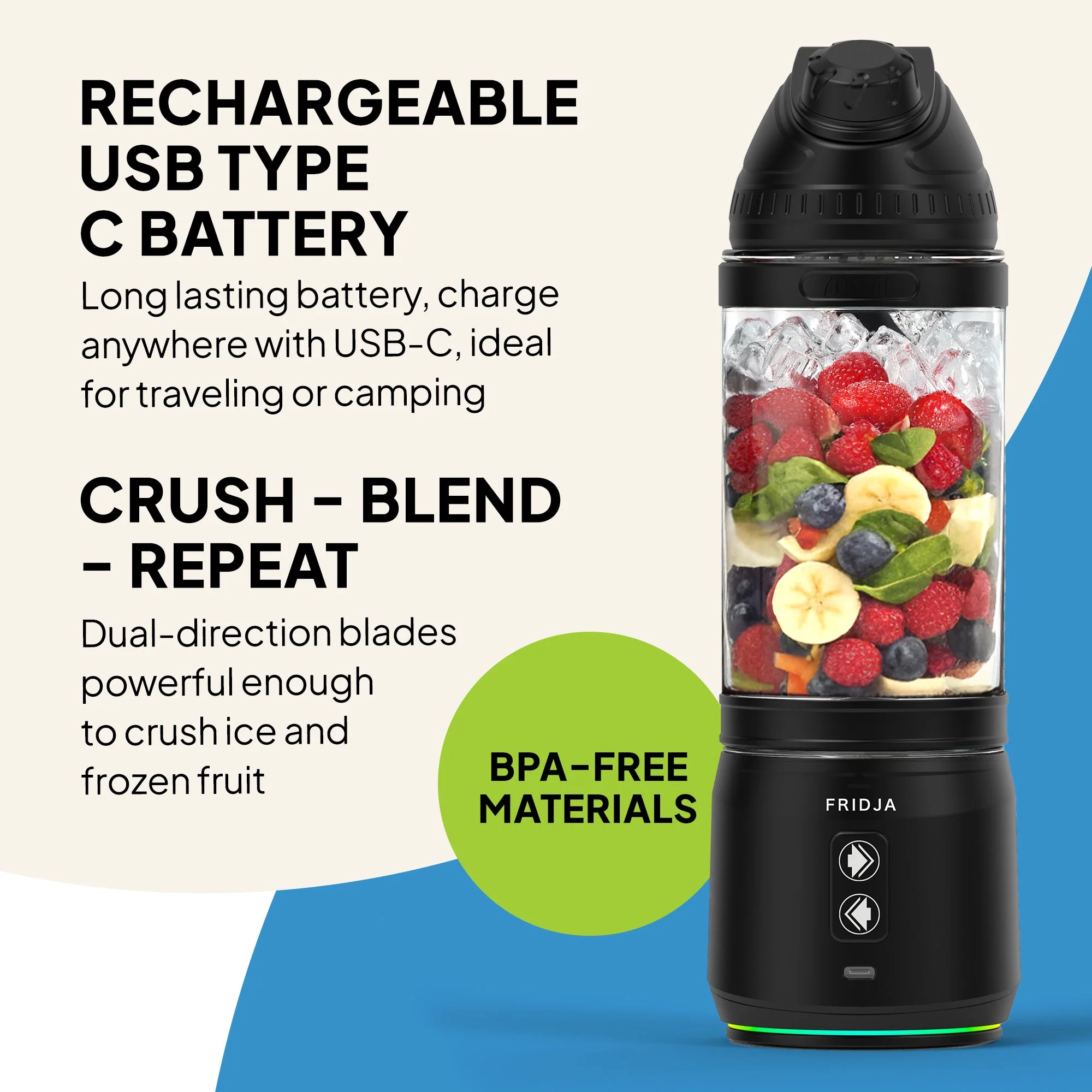f500 Portable Blender - Image 4