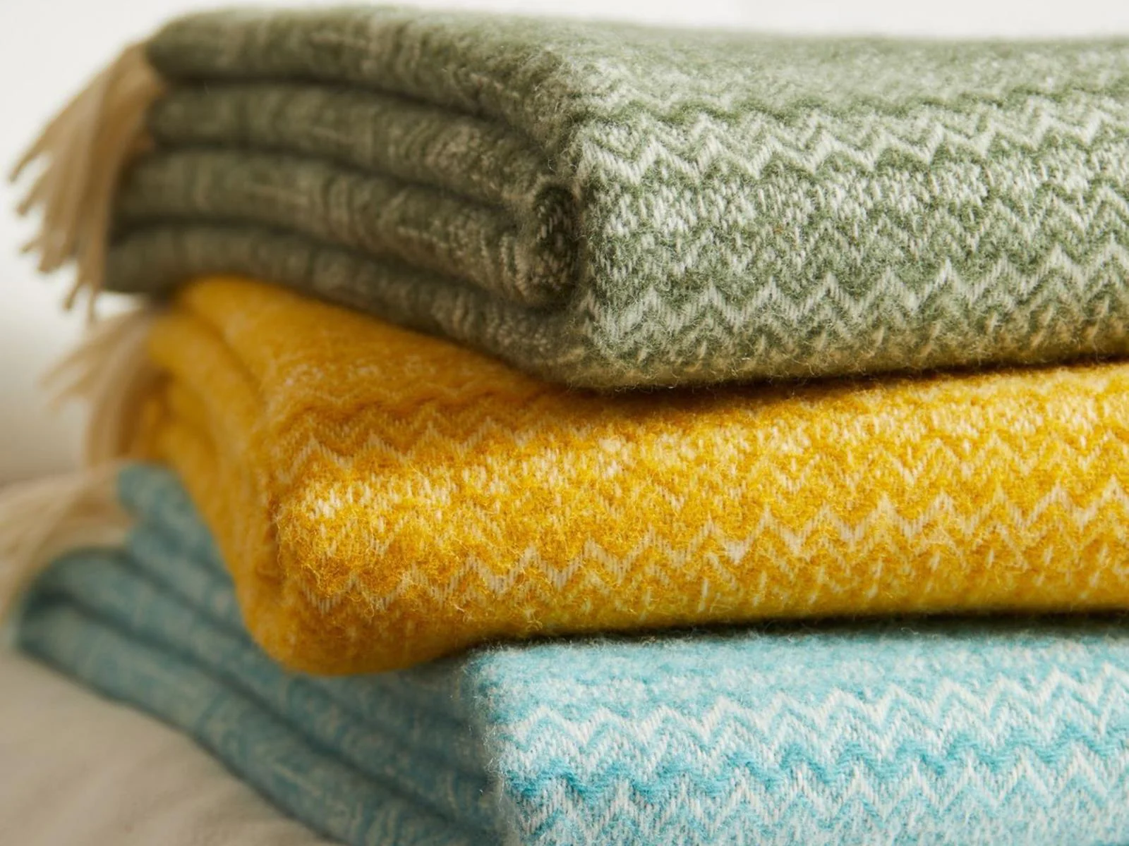 Fair Isle Pure New Wool Throw - Image 5