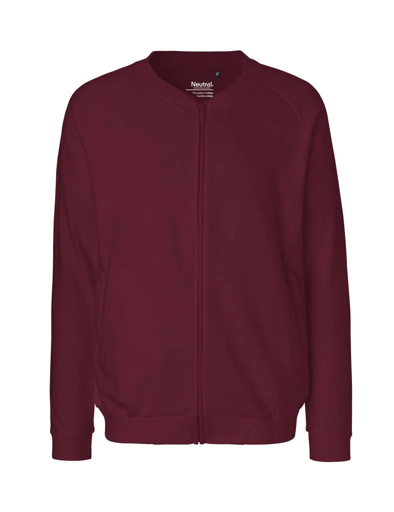 Fairtrade Organic Bomber Jacket: Unisex - Image 7