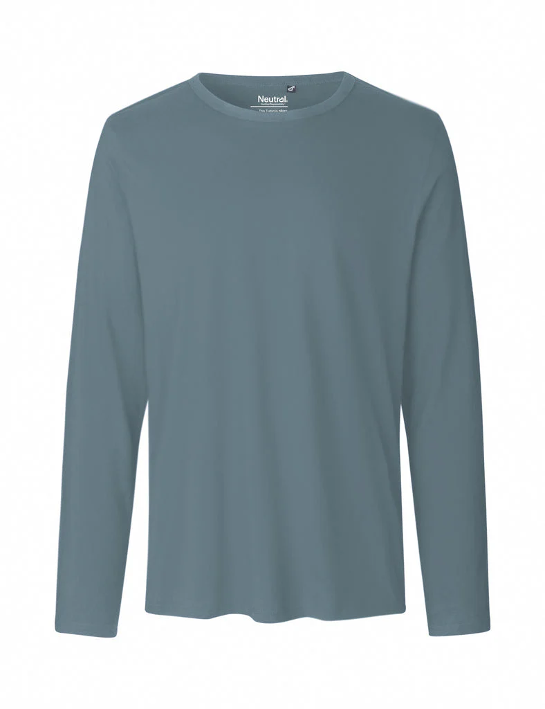 Fairtrade Organic Long Sleeve T-shirt: Mens - Image 10