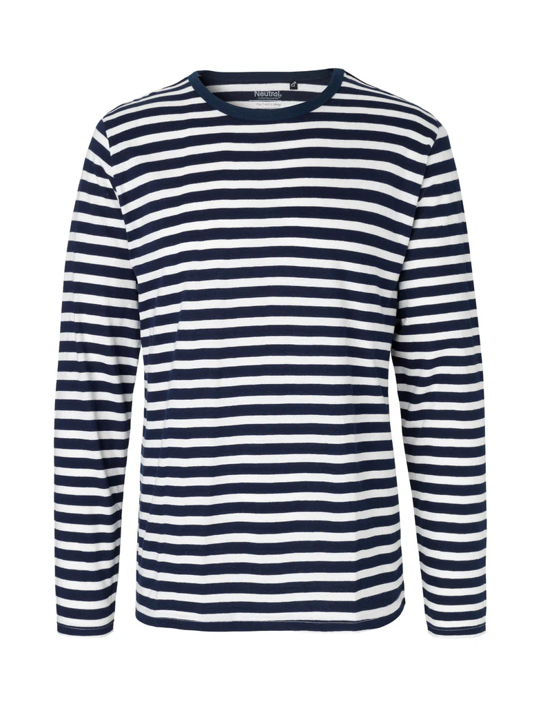 Fairtrade Organic Long Sleeve T-shirt: Mens - Image 14