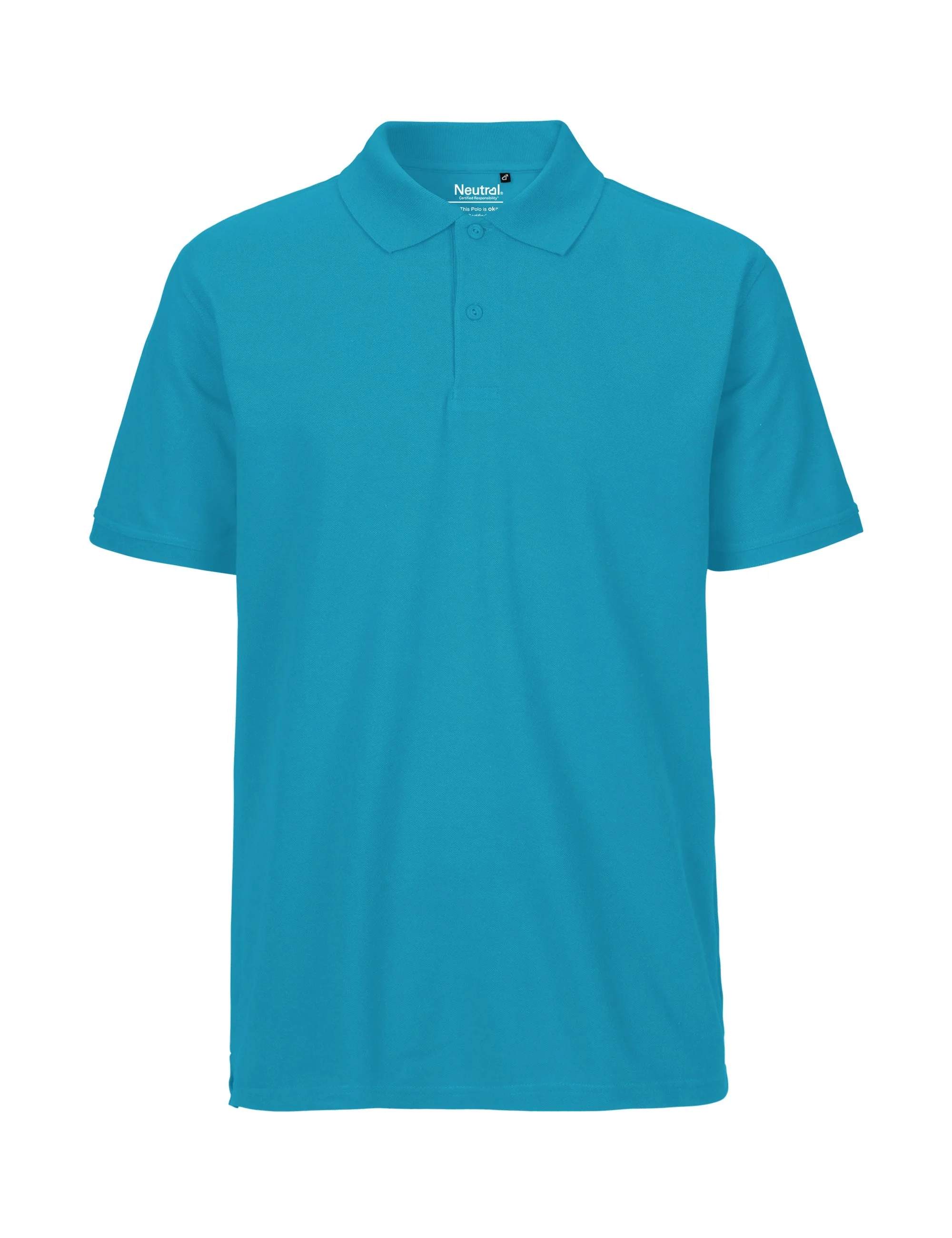 Fairtrade Organic Polo Shirt: Mens - Image 8