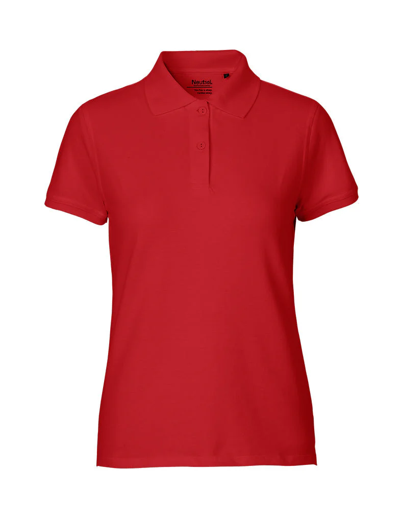 Fairtrade Organic Polo Shirt: Womens - Image 14