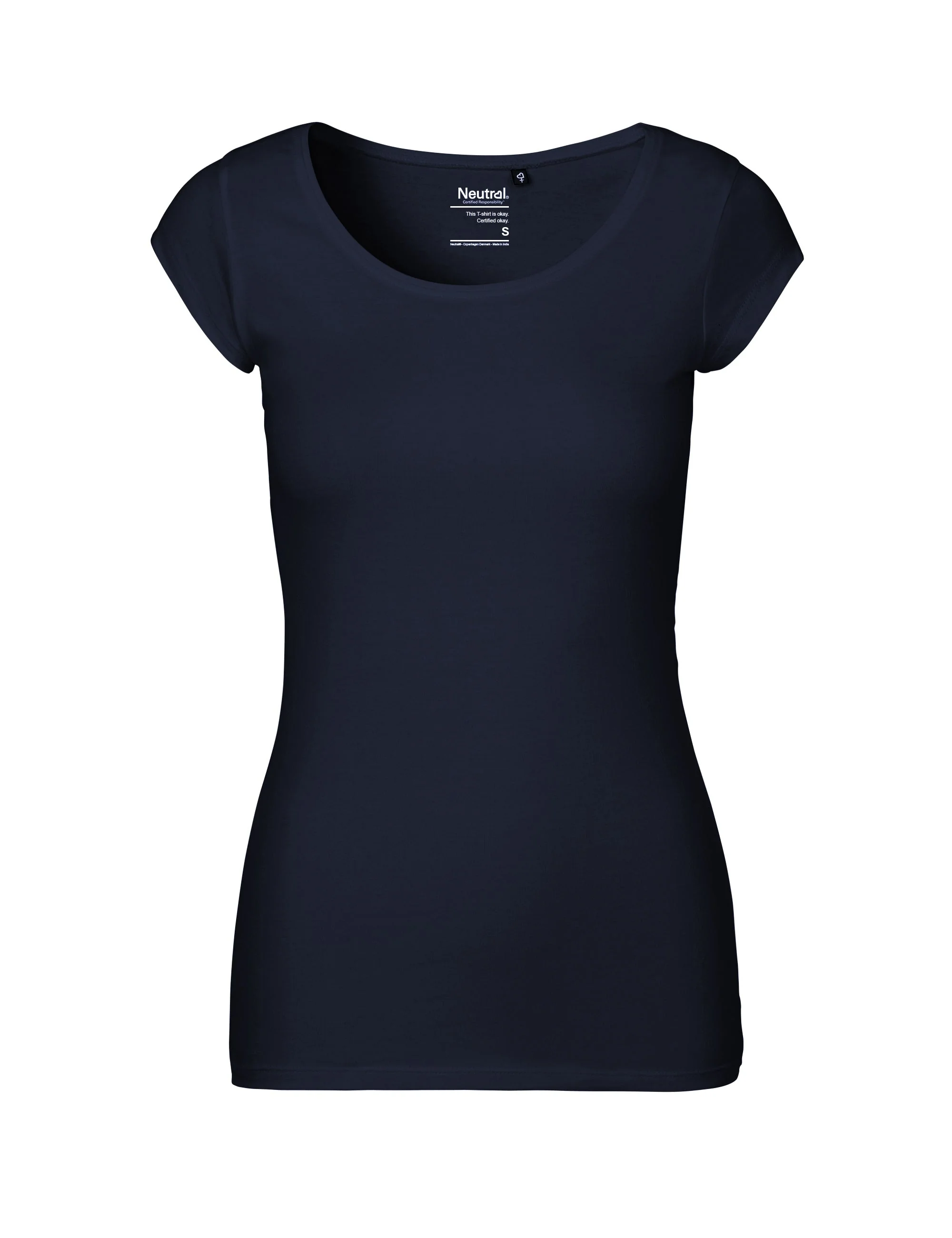 Fairtrade Organic Roundneck T-shirt: Womens - Image 5