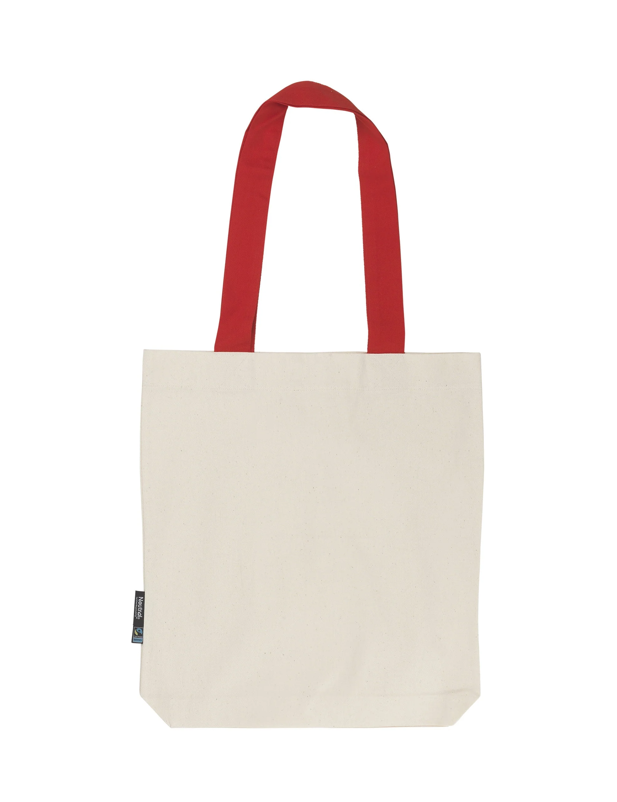 Fairtrade Organic Twill Bag with Contrast Handles - Image 7
