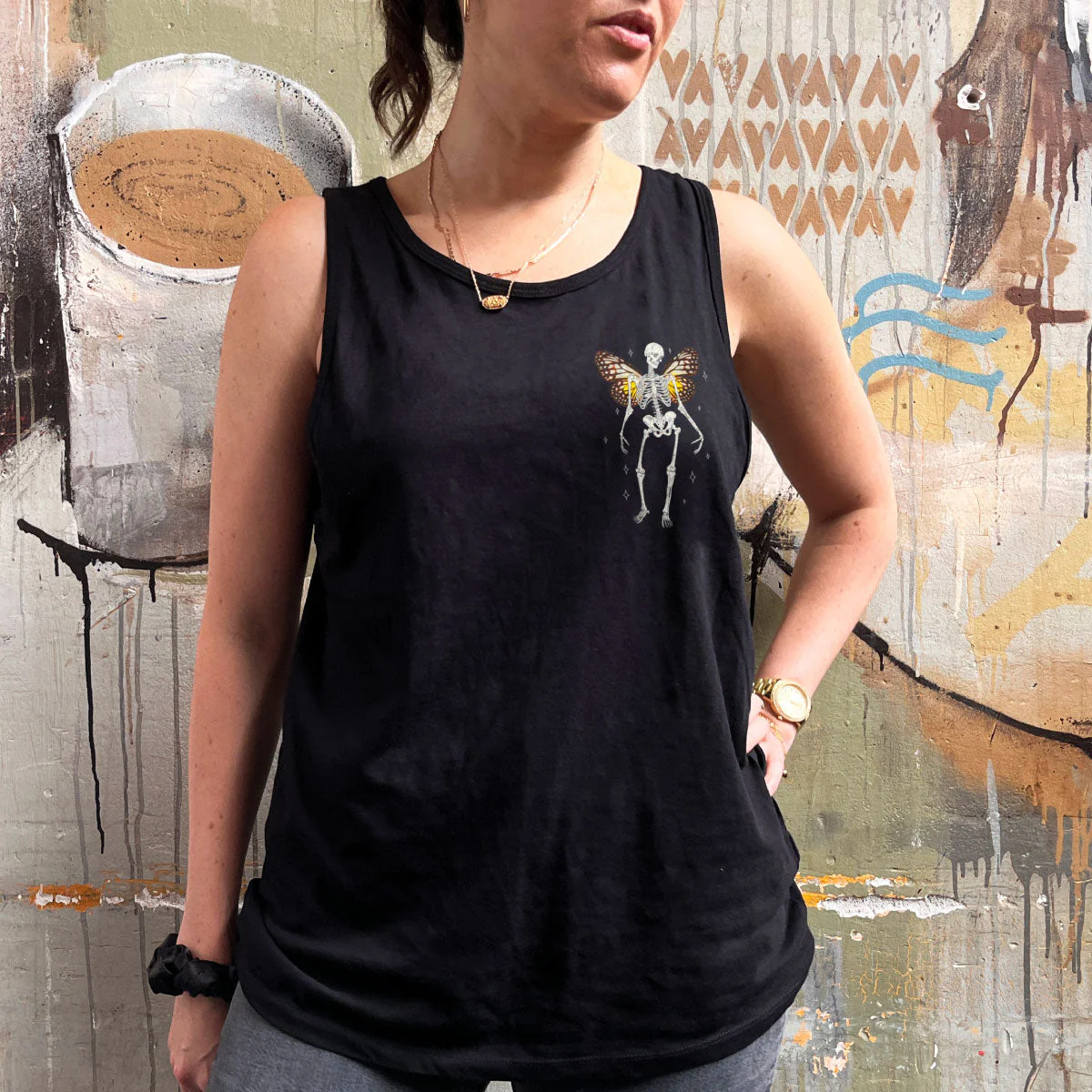 Fairy Skelly Tank (Unisex) - Image 2