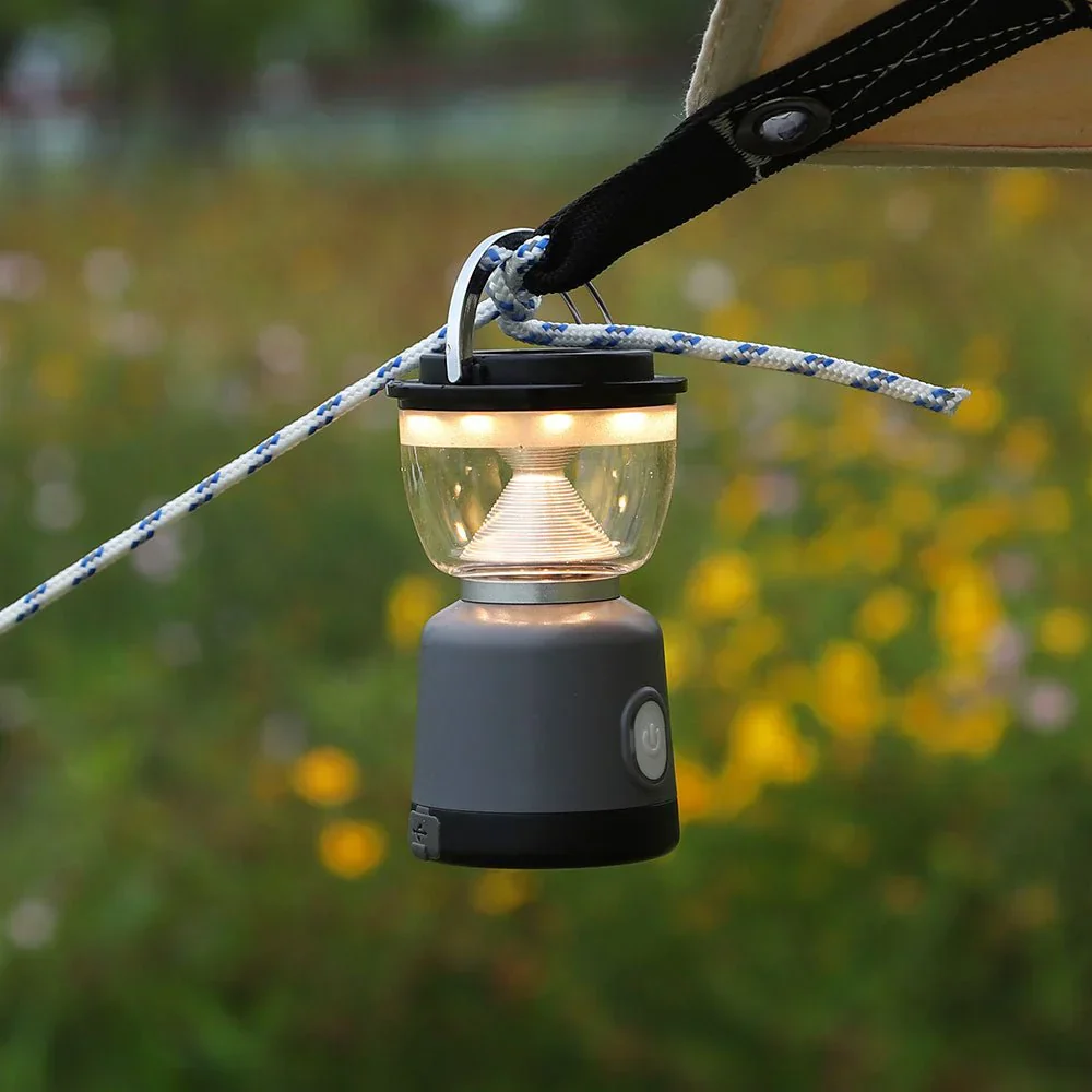 Fire Maple Sandglass LED Camping Lantern (Grey or Red) - Image 8