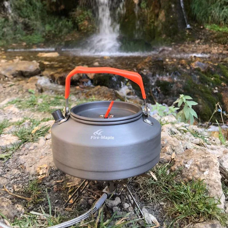 FireMaple Feast T3 Aluminium Kettle 0.8L (Black Handle) - Image 5