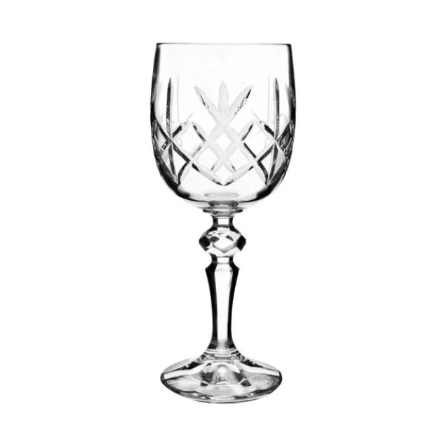 Flamenco Crystalite Full Cut Wine Glasses - 170ml - Set of 6 - Image 2