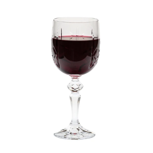 Flamenco Crystalite Full Cut Wine Glasses - 170ml - Set of 6 - Image 3
