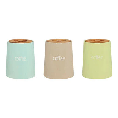 Fletcher Green Ceramic Coffee Canister - Image 4