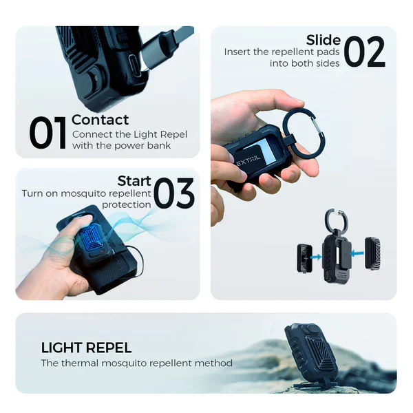 Flextail LIGHT REPEL - Portable Mosquito Repellent (Needs External Power Source) - Image 2