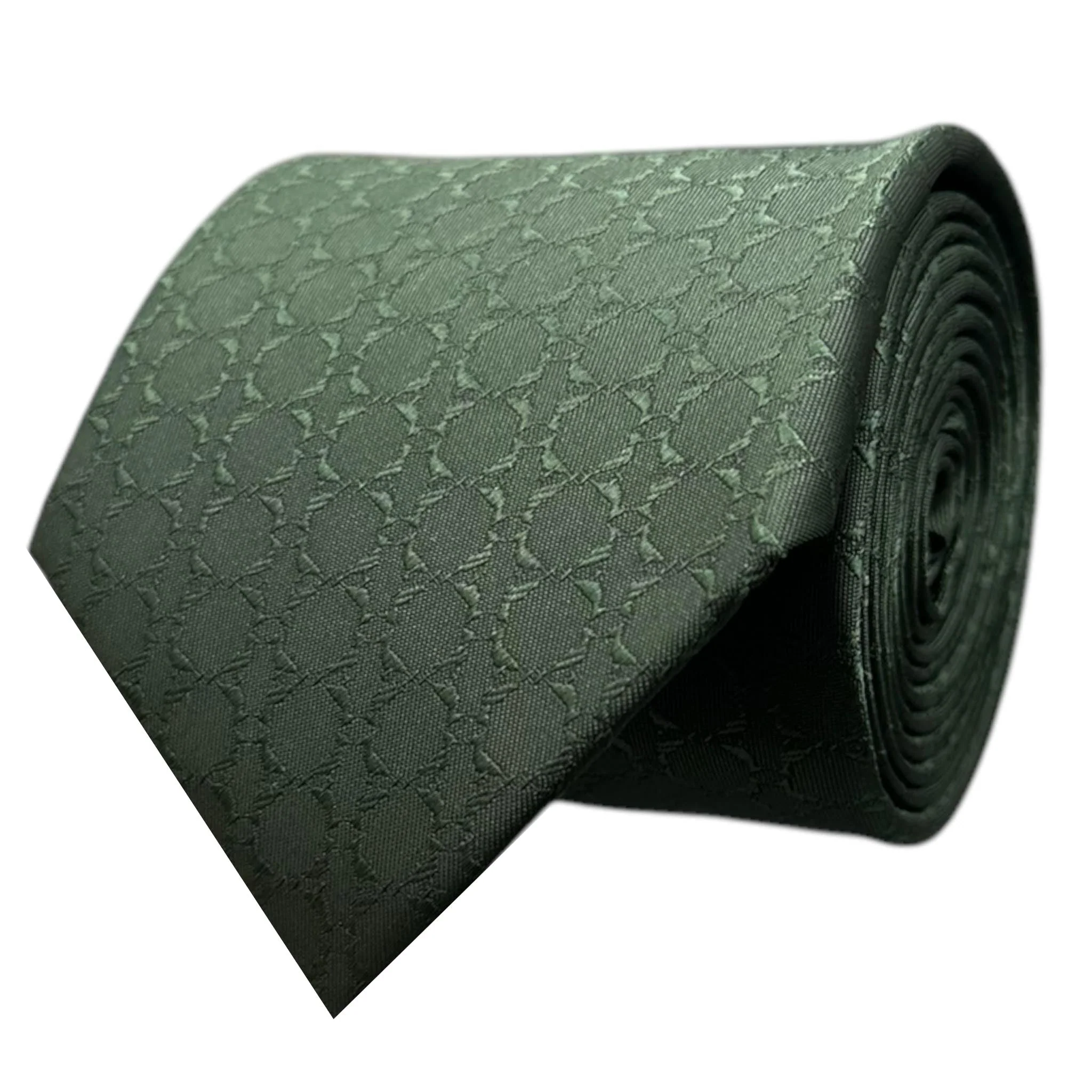 Forest Green Textured Tie