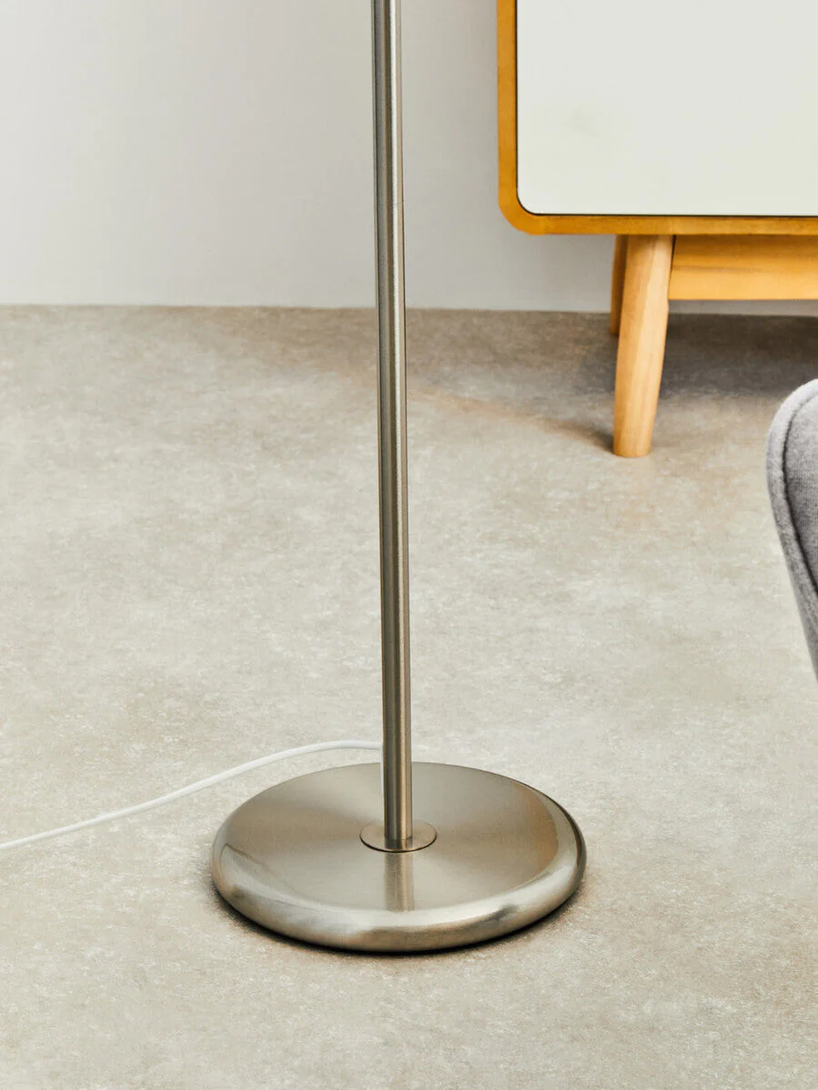 Forma Black Waffle Effect Shade Floor Lamp - Image 10