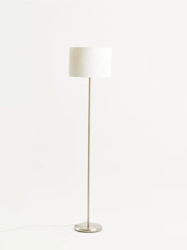 Forma Cream Waffle Effect Shade Floor Lamp - Image 3