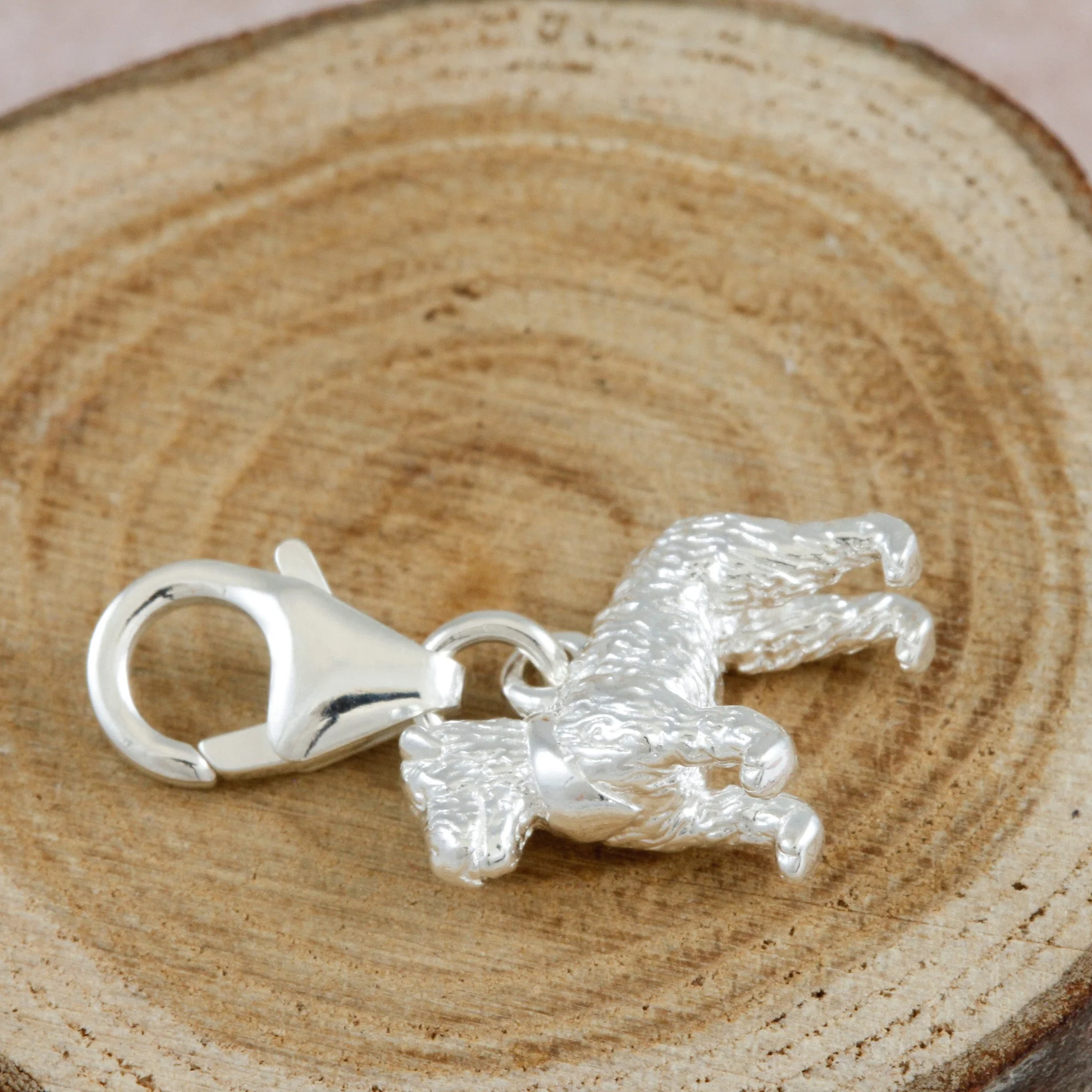 Fox Terrier Silver Dog Charm - Image 8